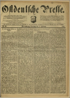 Ostdeutsche Presse. J. 9, 1885, nr 40