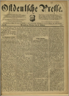 Ostdeutsche Presse. J. 9, 1885, nr 46