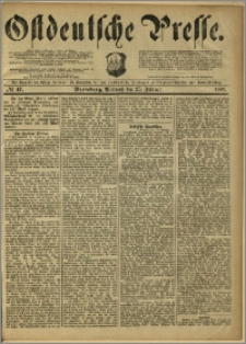 Ostdeutsche Presse. J. 9, 1885, nr 47