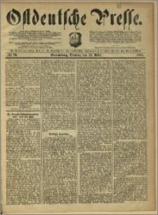 Ostdeutsche Presse. J. 9, 1885, nr 70