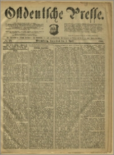 Ostdeutsche Presse. J. 9, 1885, nr 79