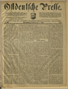 Ostdeutsche Presse. J. 9, 1885, nr 80
