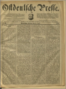 Ostdeutsche Presse. J. 9, 1885, nr 89