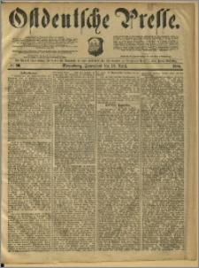 Ostdeutsche Presse. J. 9, 1885, nr 90