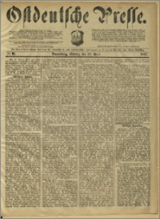 Ostdeutsche Presse. J. 9, 1885, nr 91