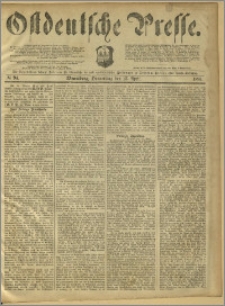 Ostdeutsche Presse. J. 9, 1885, nr 94