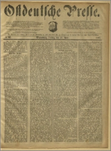 Ostdeutsche Presse. J. 9, 1885, nr 95