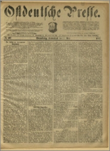 Ostdeutsche Presse. J. 9, 1885, nr 107