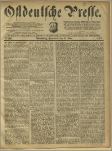 Ostdeutsche Presse. J. 9, 1885, nr 112