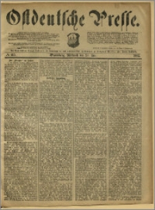 Ostdeutsche Presse. J. 9, 1885, nr 115