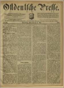 Ostdeutsche Presse. J. 9, 1885, nr 120