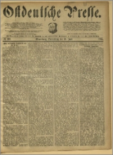 Ostdeutsche Presse. J. 9, 1885, nr 139