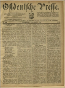 Ostdeutsche Presse. J. 9, 1885, nr 140