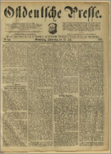 Ostdeutsche Presse. J. 9, 1885, nr 145