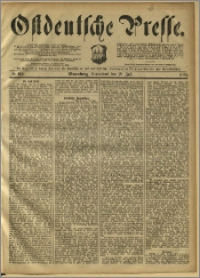 Ostdeutsche Presse. J. 9, 1885, nr 165