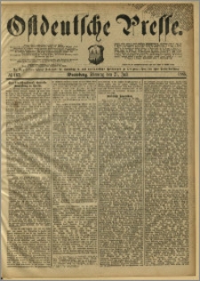 Ostdeutsche Presse. J. 9, 1885, nr 167