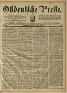 Ostdeutsche Presse. J. 9, 1885, nr 178
