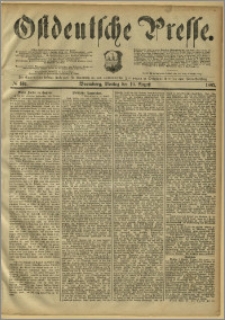 Ostdeutsche Presse. J. 9, 1885, nr 184