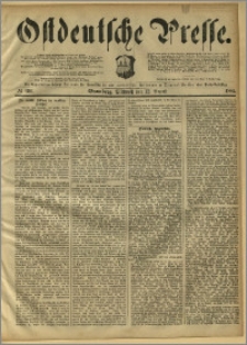 Ostdeutsche Presse. J. 9, 1885, nr 186