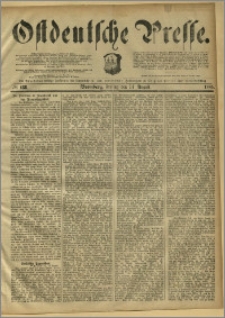 Ostdeutsche Presse. J. 9, 1885, nr 188
