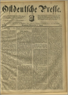 Ostdeutsche Presse. J. 9, 1885, nr 190
