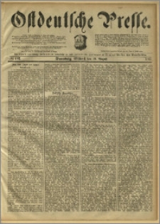 Ostdeutsche Presse. J. 9, 1885, nr 192