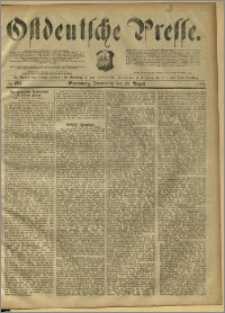 Ostdeutsche Presse. J. 9, 1885, nr 193