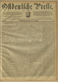 Ostdeutsche Presse. J. 9, 1885, nr 196