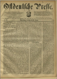 Ostdeutsche Presse. J. 9, 1885, nr 197