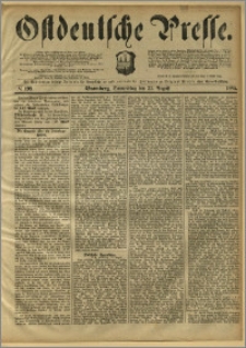 Ostdeutsche Presse. J. 9, 1885, nr 199
