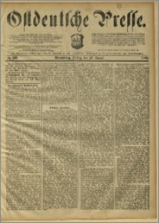 Ostdeutsche Presse. J. 9, 1885, nr 200