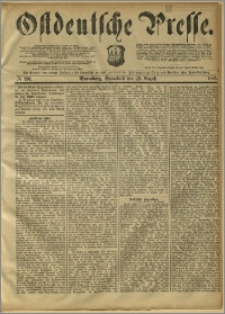 Ostdeutsche Presse. J. 9, 1885, nr 201
