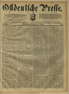Ostdeutsche Presse. J. 9, 1885, nr 202