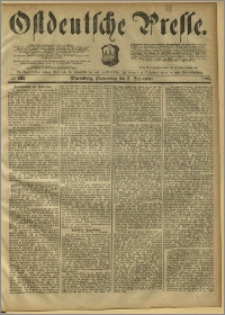 Ostdeutsche Presse. J. 9, 1885, nr 205