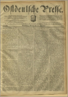 Ostdeutsche Presse. J. 9, 1885, nr 214