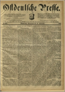 Ostdeutsche Presse. J. 9, 1885, nr 219