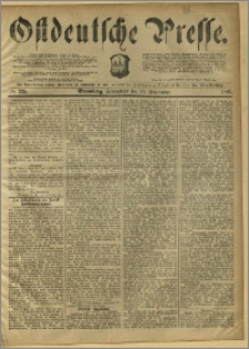 Ostdeutsche Presse. J. 9, 1885, nr 225