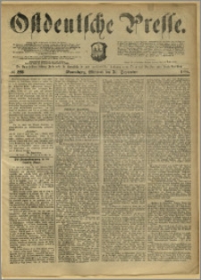 Ostdeutsche Presse. J. 9, 1885, nr 228