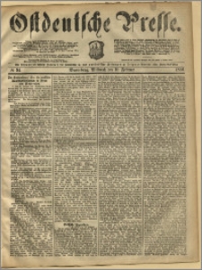 Ostdeutsche Presse. J. 10, 1886, nr 34