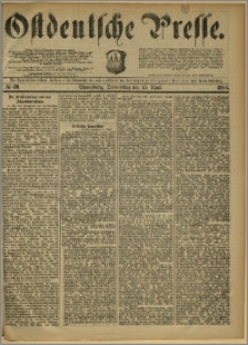 Ostdeutsche Presse. J. 10, 1886, nr 89