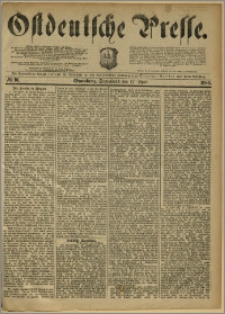 Ostdeutsche Presse. J. 10, 1886, nr 91