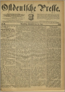 Ostdeutsche Presse. J. 10, 1886, nr 96