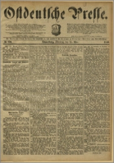 Ostdeutsche Presse. J. 10, 1886, nr 120