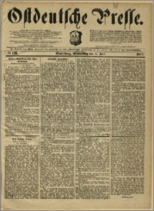 Ostdeutsche Presse. J. 10, 1886, nr 128