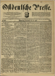 Ostdeutsche Presse. J. 10, 1886, nr 135