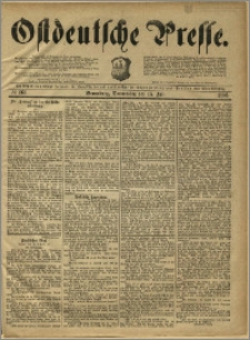 Ostdeutsche Presse. J. 10, 1886, nr 161