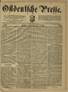 Ostdeutsche Presse. J. 10, 1886, nr 187