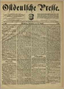 Ostdeutsche Presse. J. 10, 1886, nr 193