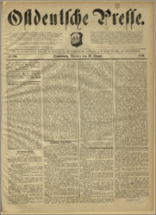 Ostdeutsche Presse. J. 10, 1886, nr 194