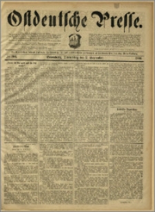 Ostdeutsche Presse. J. 10, 1886, nr 203